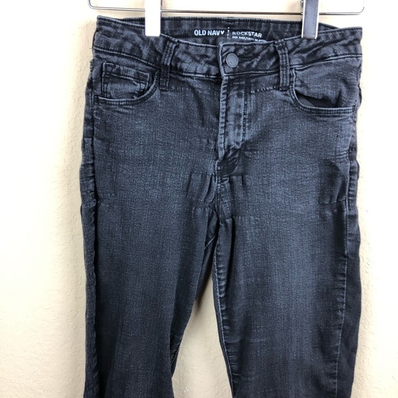 Old Navy Womens Jeans, Rockstar Mid Rise 4 Regular - Picture 2 of 8